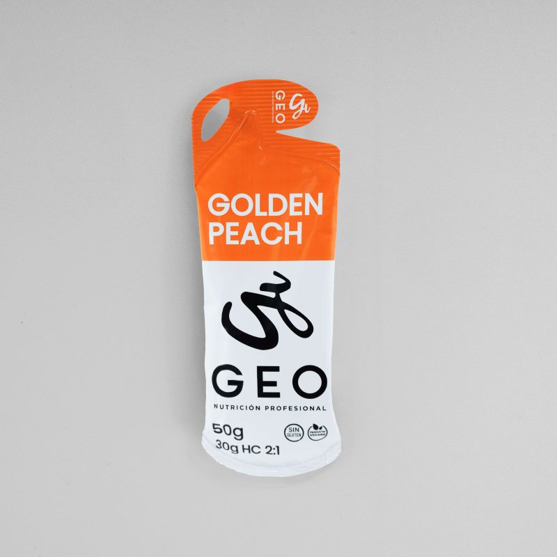 Gel energético natural Golden Peach (8 unidades)